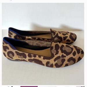 Rothys lounge loafers- metallic cat